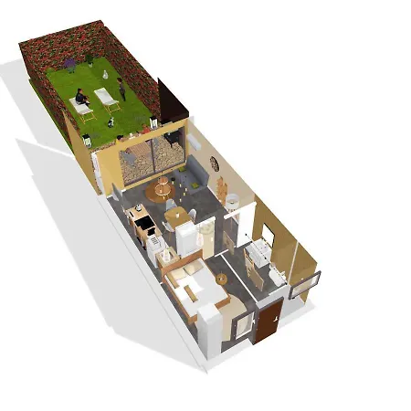 Appartement Appartement d'une chambre avec jardin clos et wifi a Ghisonaccia *